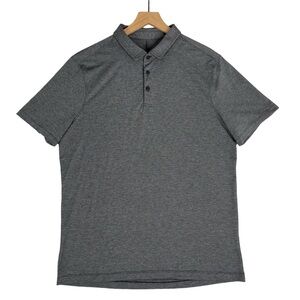 Lululemon Evolution Polo Shirt Mens XL Golf Athletic Wicking Performance Stretch